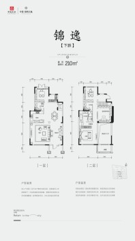 下跃端户（建面约210㎡）