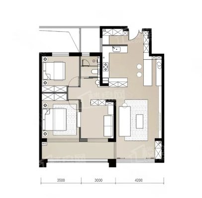 建面119.20平米