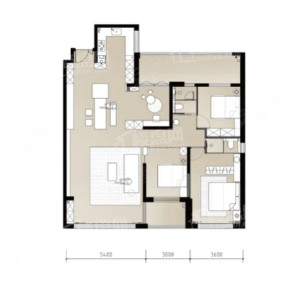 建面140.60平米