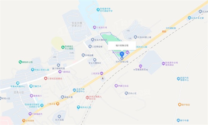 瑞丰·滨海公馆位置图