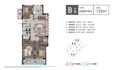 4室2厅2卫123平