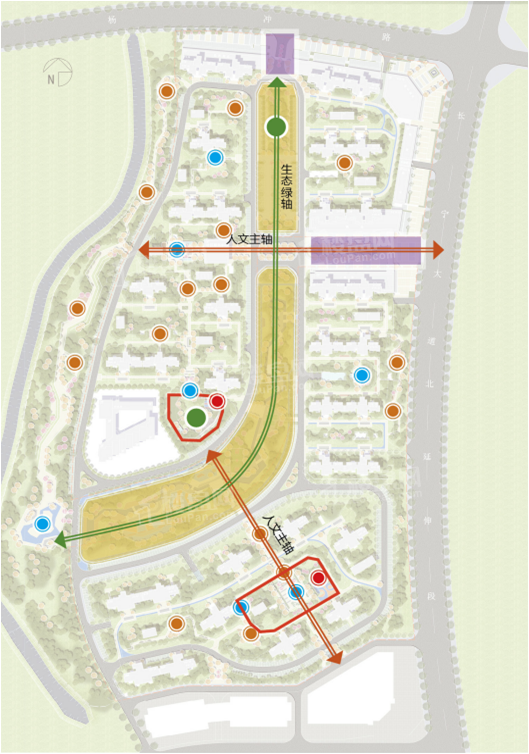 城建地产长宁太和效果图