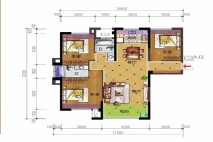 3室2厅2卫建筑面积117.33㎡