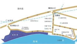 汕尾保利金町湾珊瑚公寓位置图