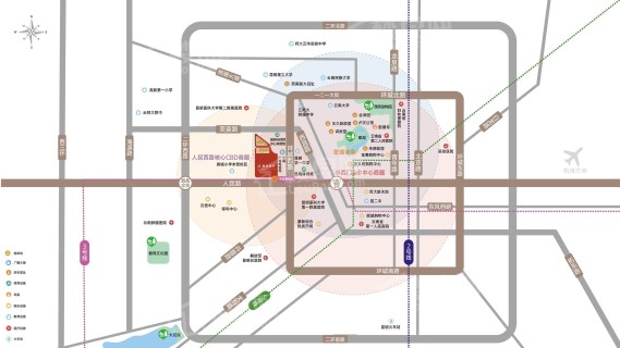 建投春城華府位置图