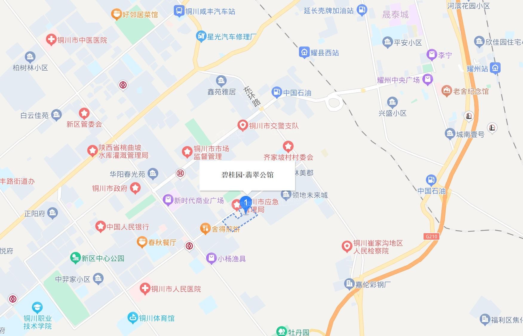 碧桂园·翡翠公馆地图位置