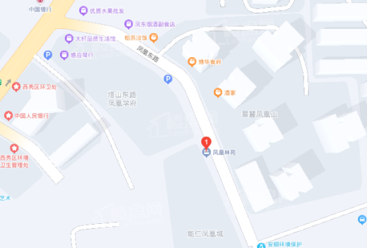 安顺凤凰林苑位置图