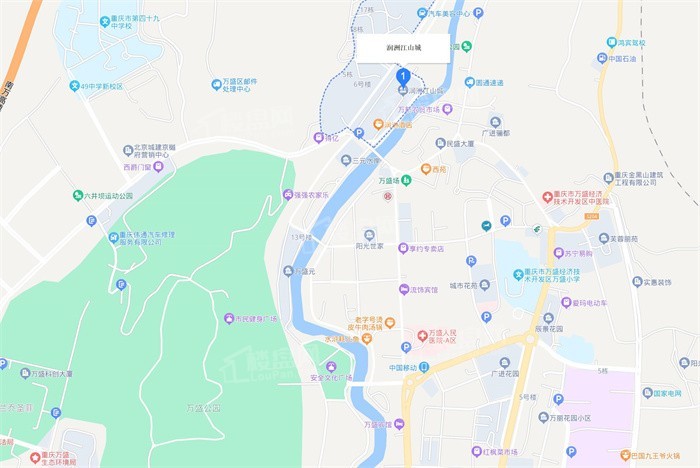 润洲江山城位置图