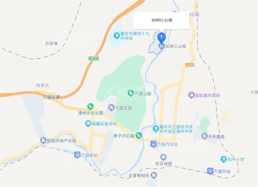 润洲江山城位置图