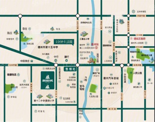 麒麟城商铺位置图