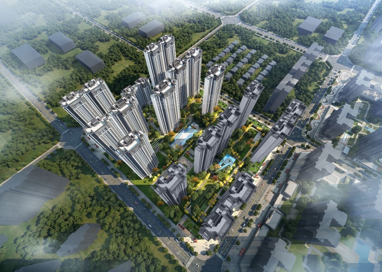 岳麓青城万卷棠,高铁新城的生态美宅参 考价格4980元~5880元/㎡-怀化