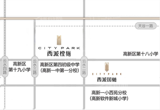 中国铁建西派樘樾位置图