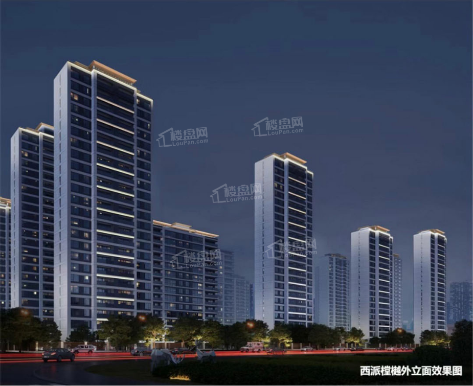 中铁建西派樘樾效果图