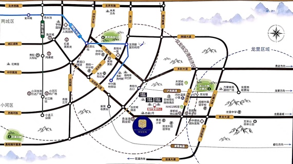南地·双龙悦城位置图