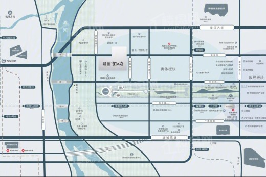 融创望江府位置图