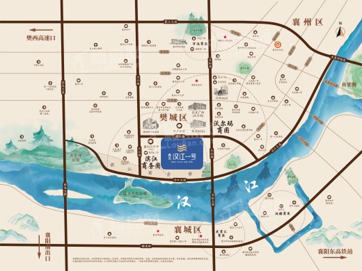 鑫龙汉江一号位置图