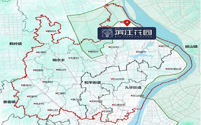 福晟滨江花园区位交通图