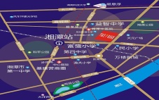 天元玺园区位交通图
