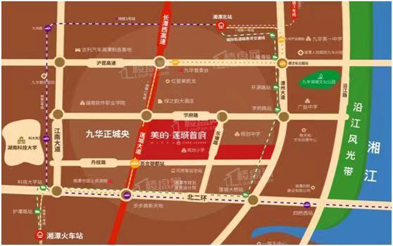 美的莲城首府_湘潭美的莲城首府房价_楼盘怎么样-湘潭楼盘网