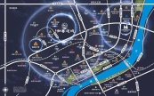 中铁和著莲城区位交通图