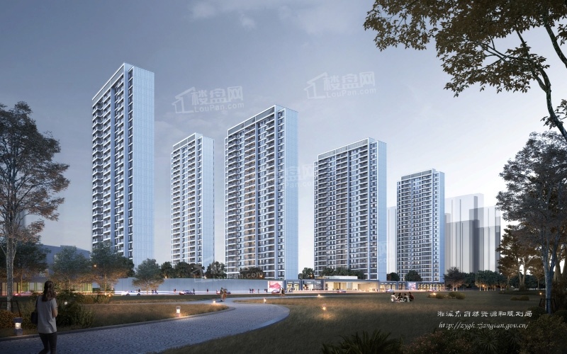 湘潭湘江未来城项目位置在哪里？几十年的产权？