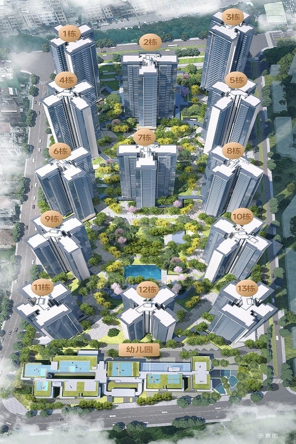 松湖润府效果图