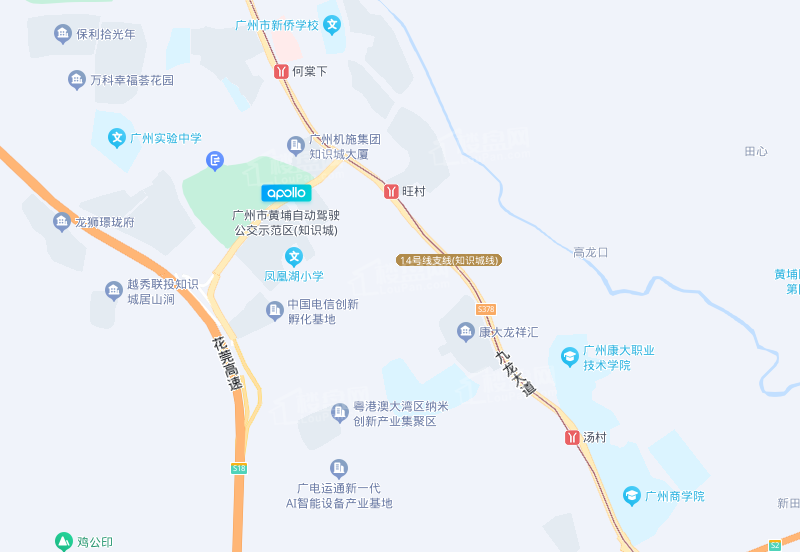 旺村·知筑位置图