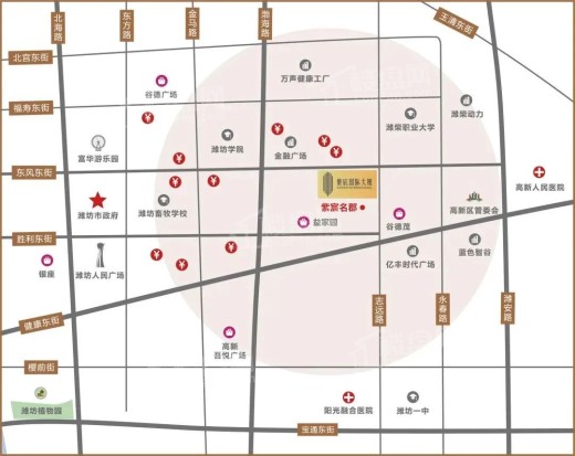 紫宸国际大厦位置图