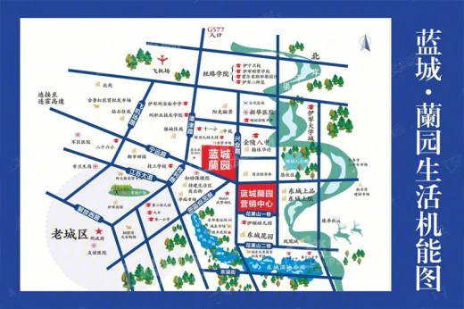 蓝城蘭园位置图
