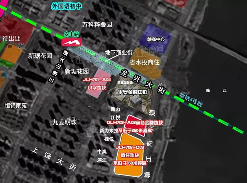 市政锦绣观澜位置图