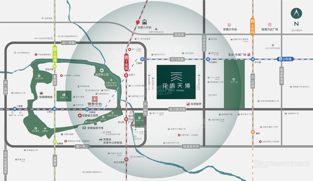 中国铁建花语天境位置图