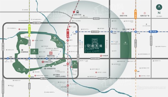 中国铁建花语天境位置图
