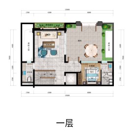 现房合院别墅户型