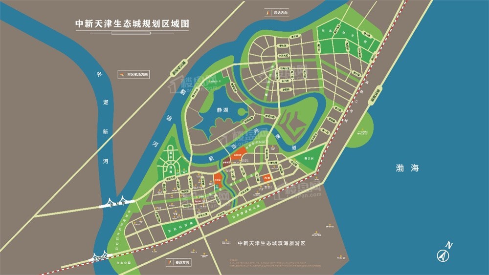 和溪园位置图