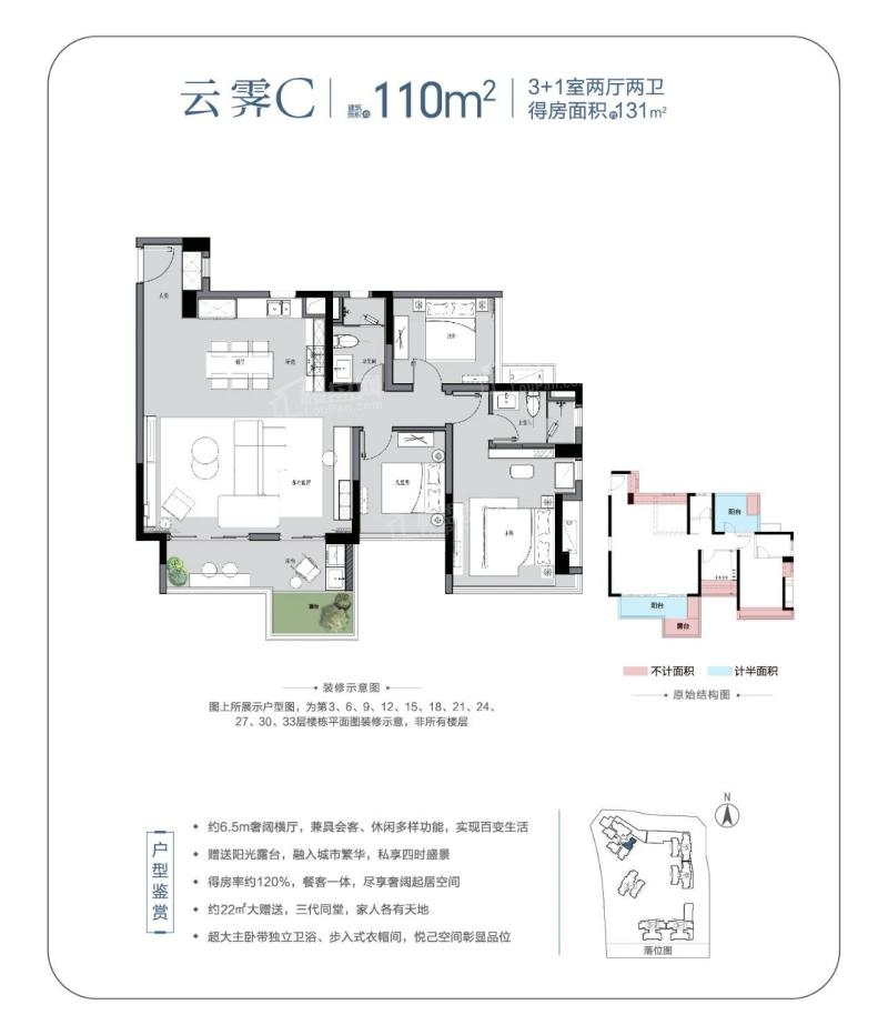 诚景尚城 户型