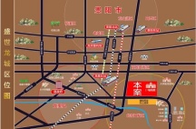 盛世龙城项目区位交通图