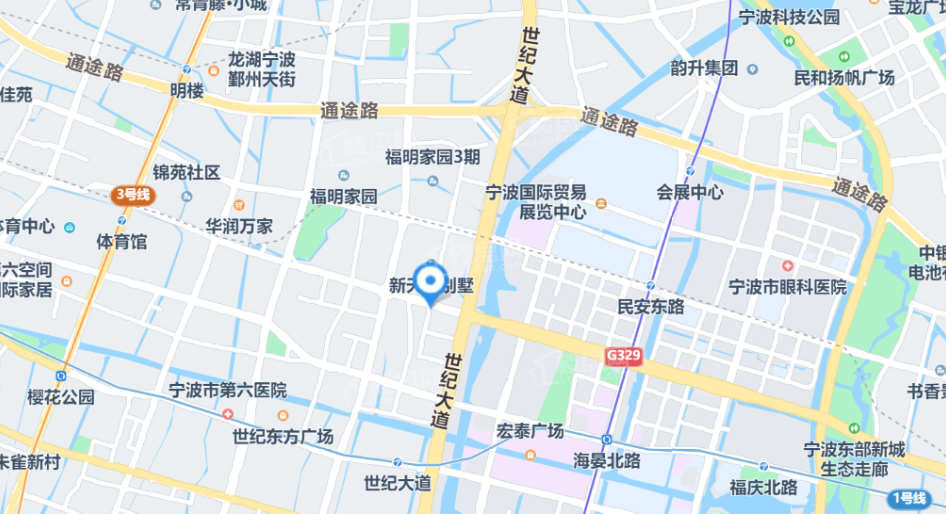 龙湖云河颂位置图