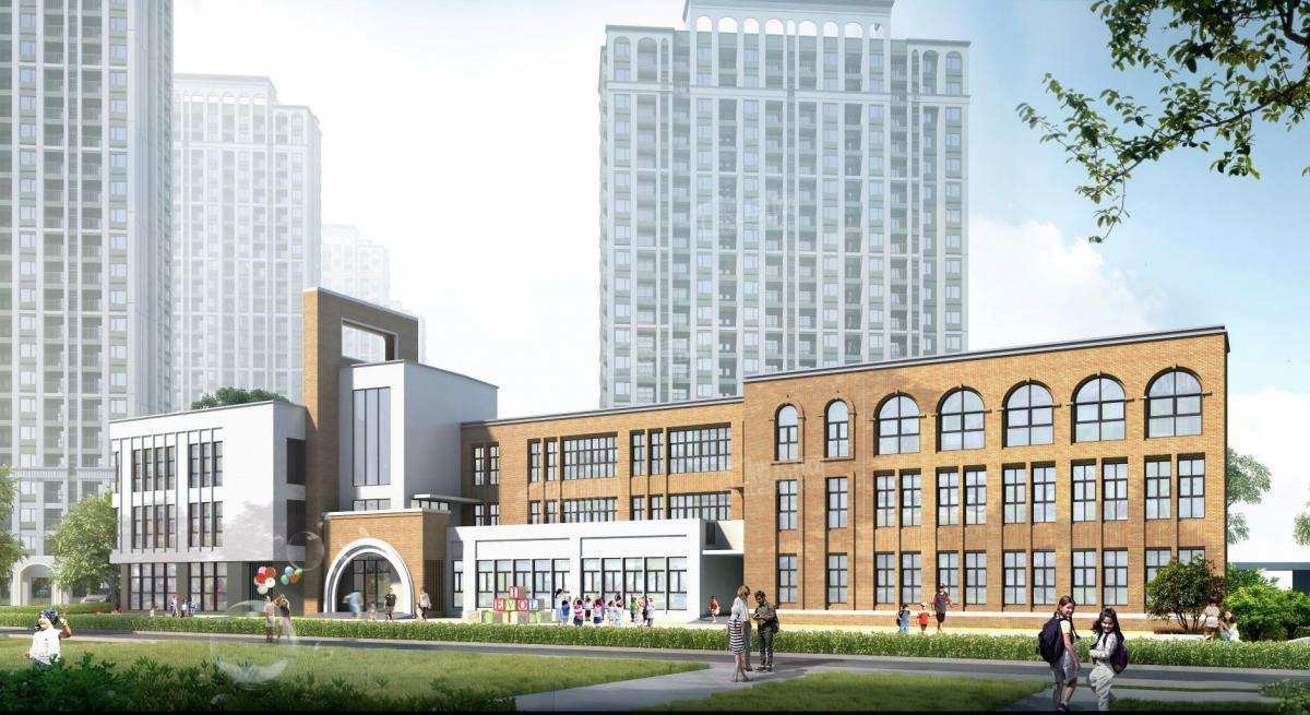 金地自在城效果图