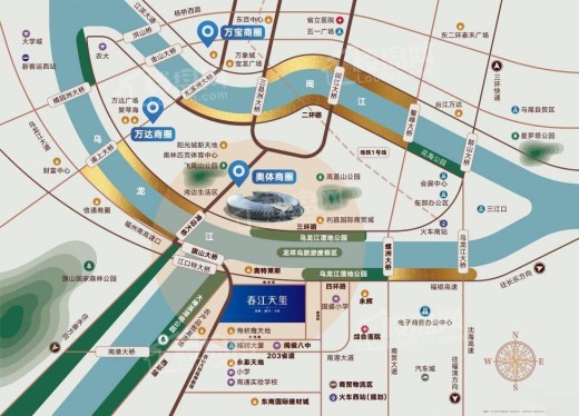 龙湖春江天玺效果图