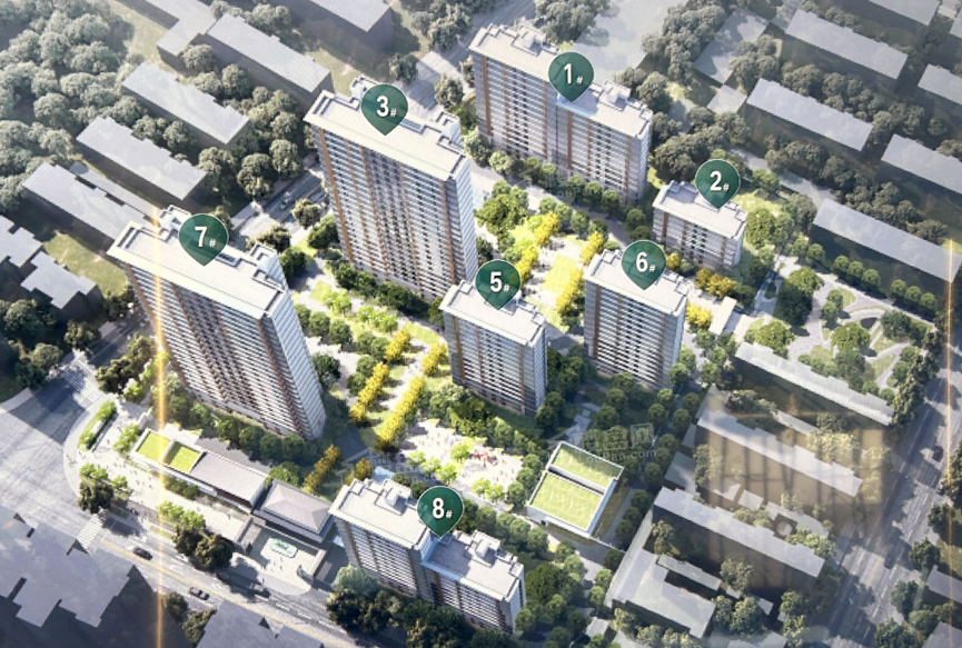 中国铁建花语天境效果图