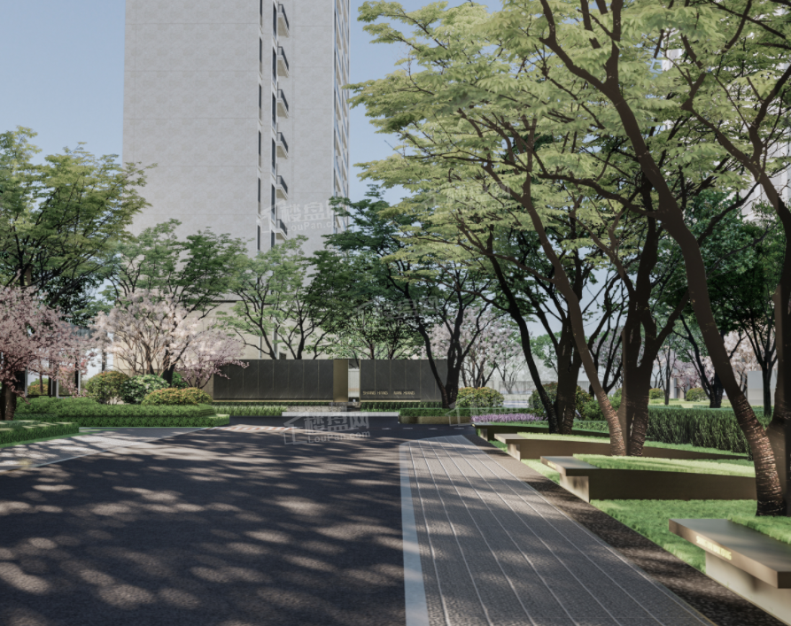 招商虹桥璀璨领峯效果图