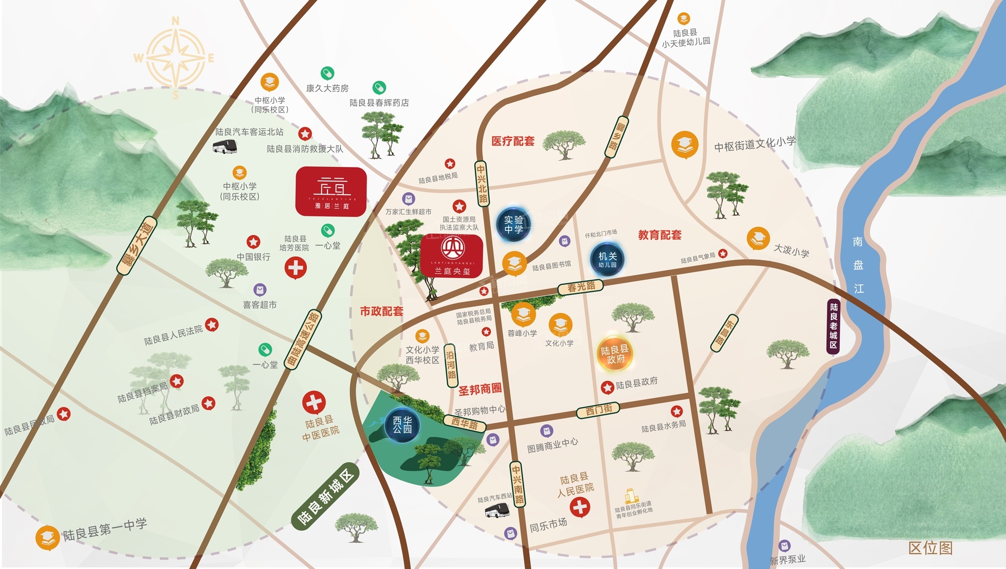 锦源兰庭央玺位置图