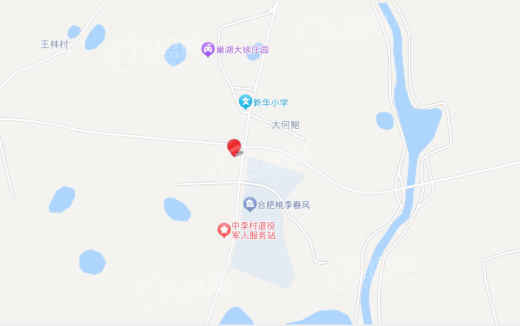 巢湖市CH202202号地块位置图