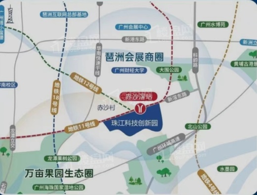 珠江科技创新园位置图