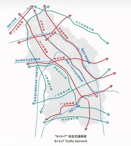 旺村·知筑位置图