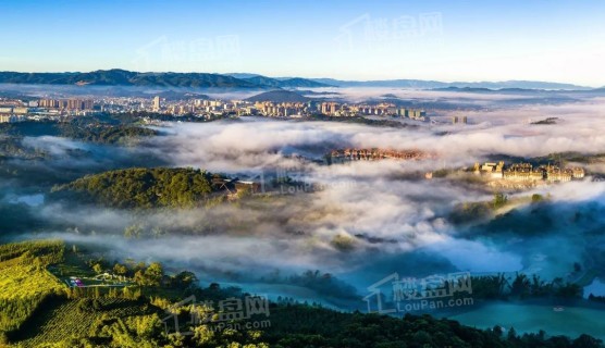 勐巴拉国际旅游度假区实景图