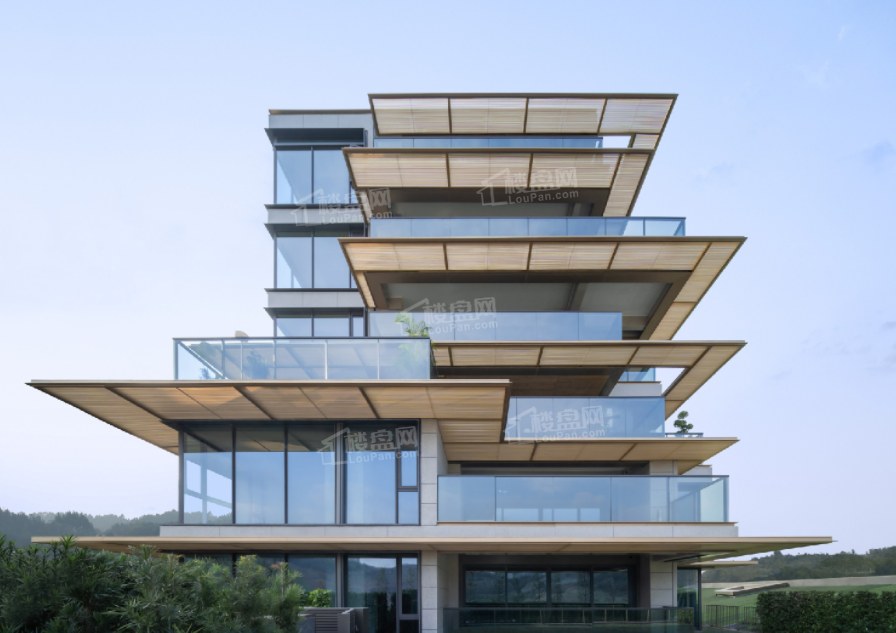 重庆中央公园悦府实景图