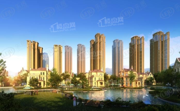 福州龙旺伊顿公馆别墅效果图