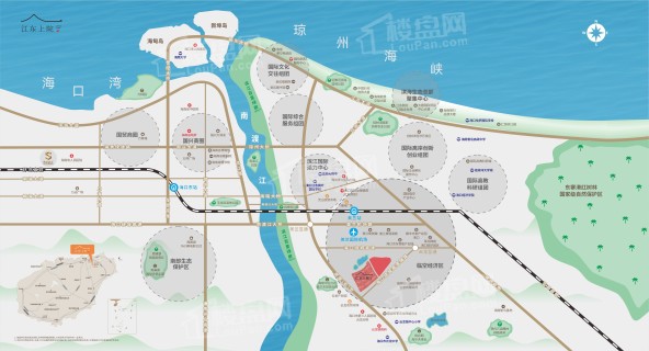 辰兴江东上院位置图