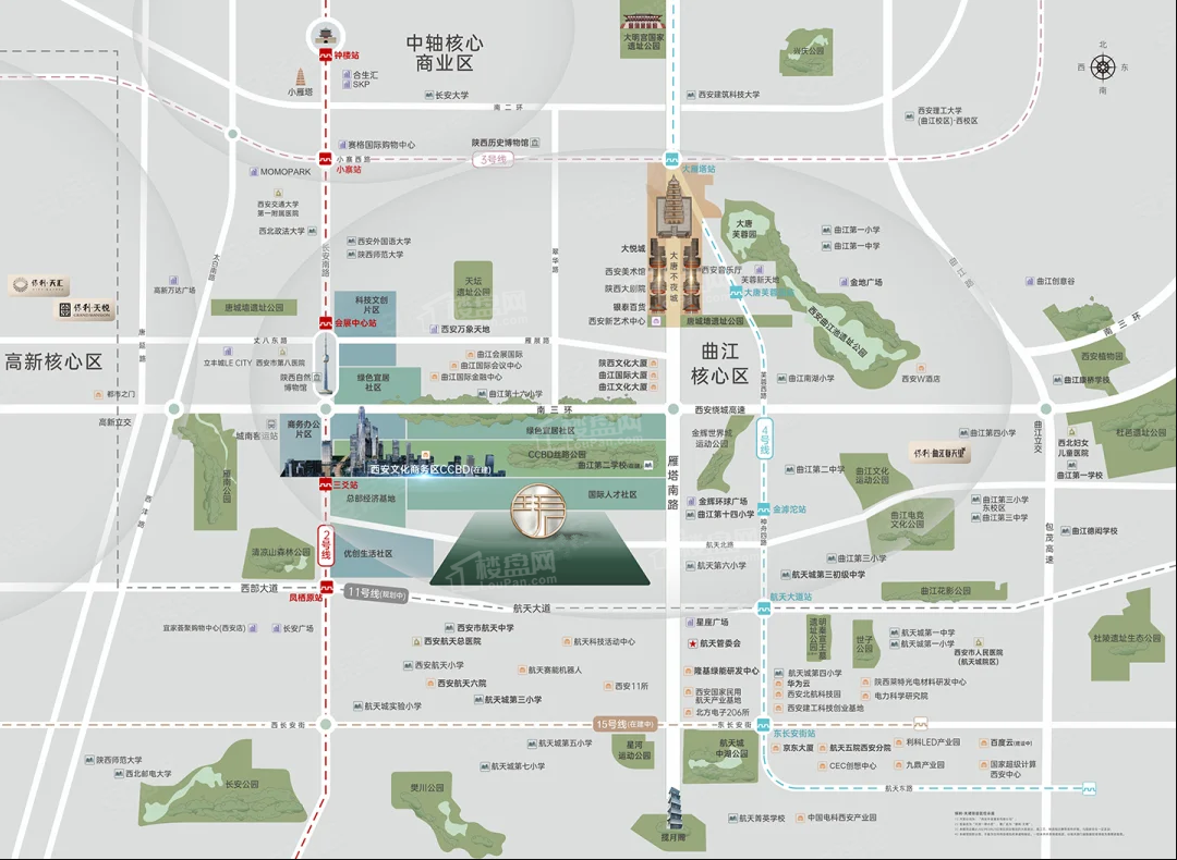 保利天珺位置图